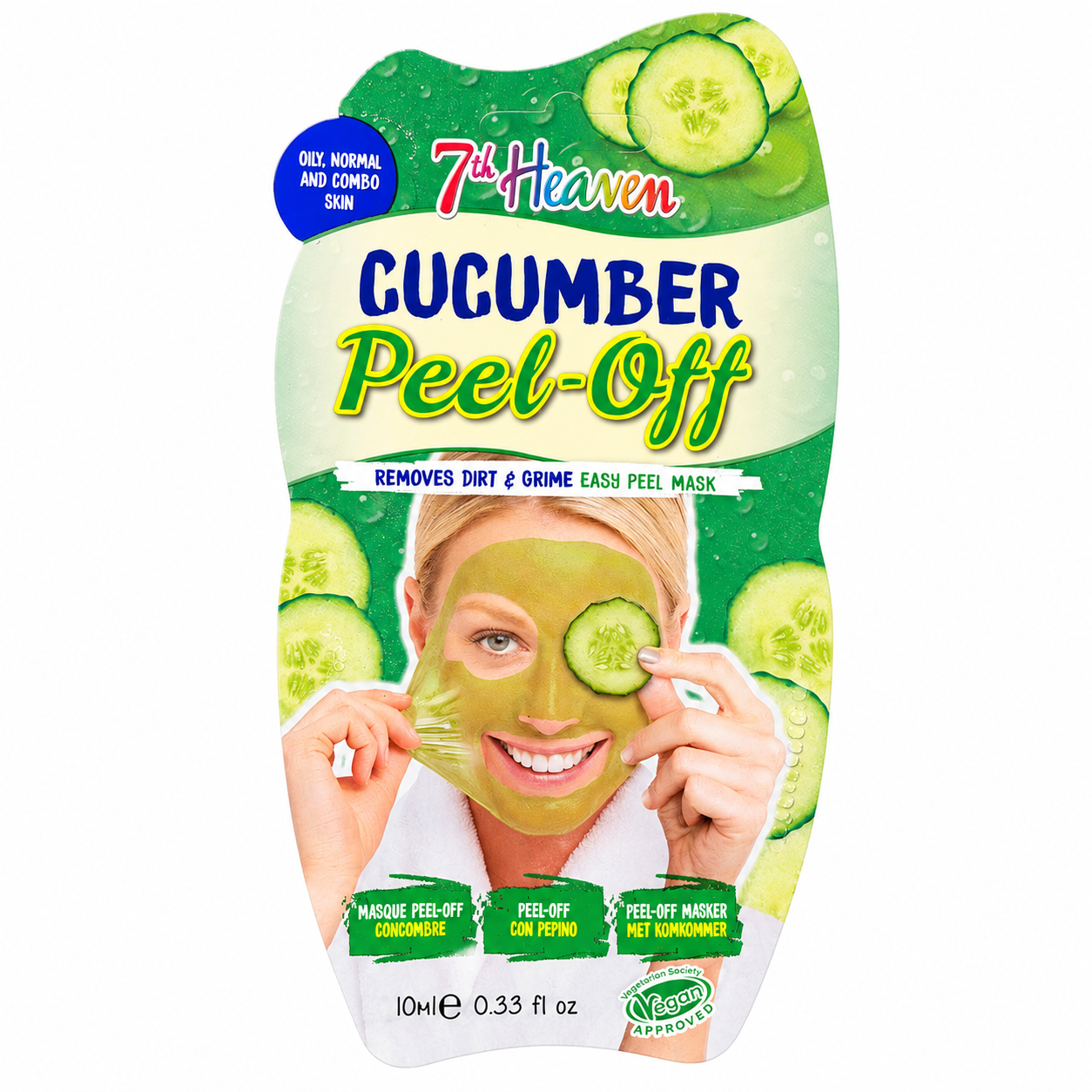 Cucumber Peel-Off Face Mask – Deep Cleansing & Refreshing Face Mask (10ml)