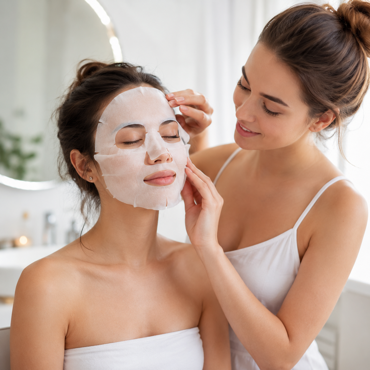Face Facts Enhance Plumping Sheet Mask (3-Pack) – Hydrating Niacinamide & Rice Extract Face Masks