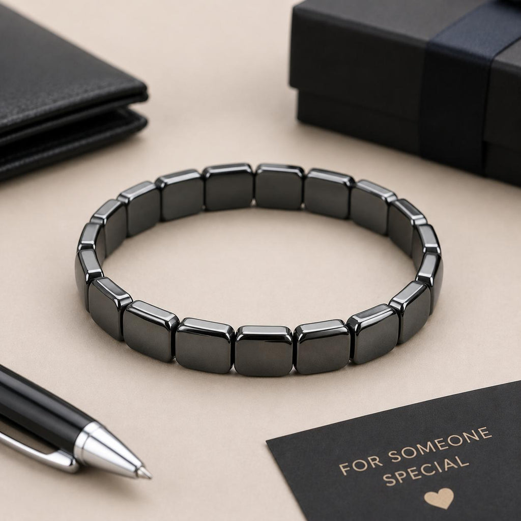 2026 Hemios Hematite Bracelet for Men
