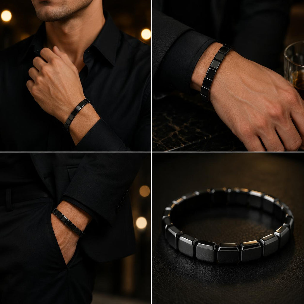 Pack of two 2026 Hemios Hematite Bracelet for Men